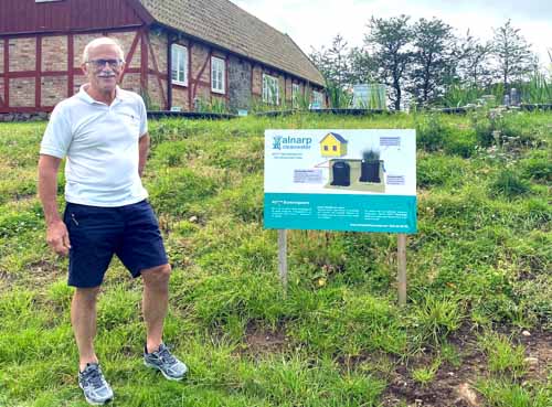 Bjäre Härads Hembygdsförening har ett ACT Bioreningsverk