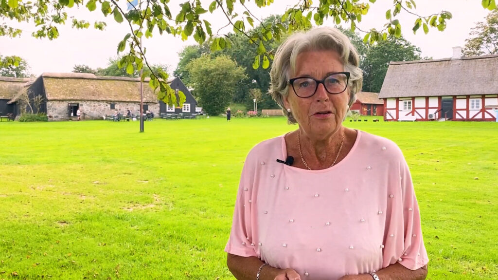 Ingrid Thuresson berättar om Bjäre Härads YouTube