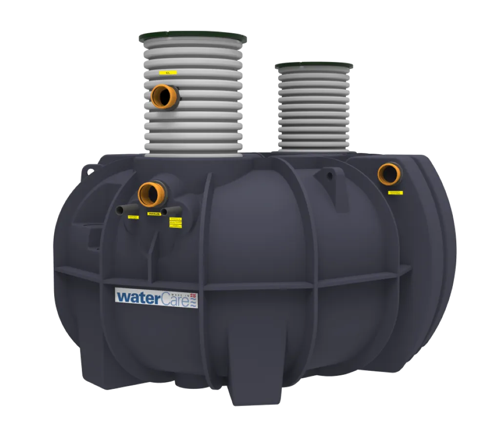 Regnvattentank Trädgård 5000 liter lågbyggd