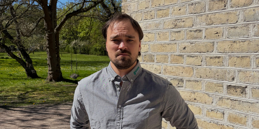 VA-specialist på Alnarp Cleanwater, Oscar Kahlman.
